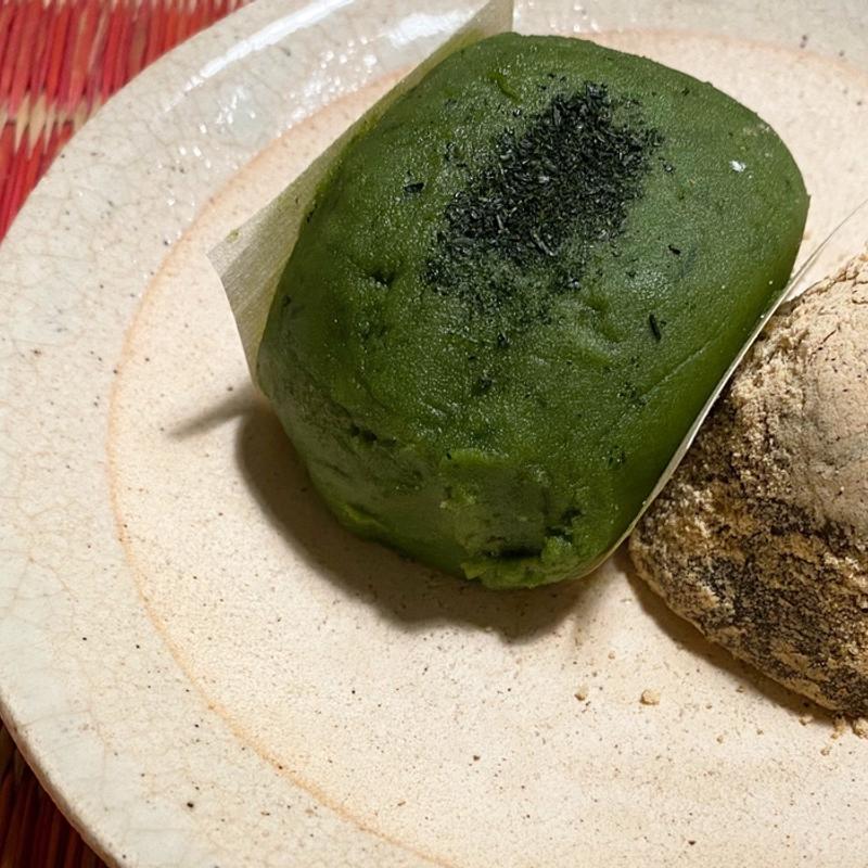 緑茶のおはぎ(仙太郎 京王新宿店)