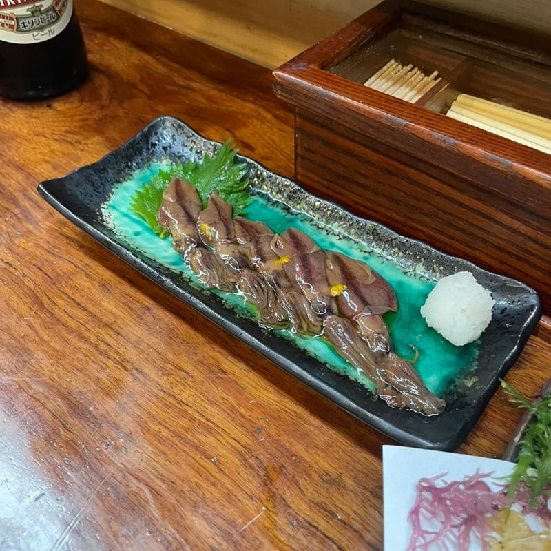 ホタルイカ沖漬け(大衆割烹 あら川 （たいしゅうかっぽう あらかわ）)