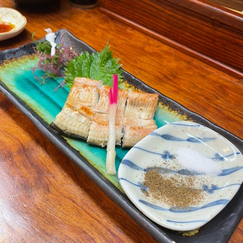 うなぎ白やき(大衆割烹 あら川 （たいしゅうかっぽう あらかわ）)