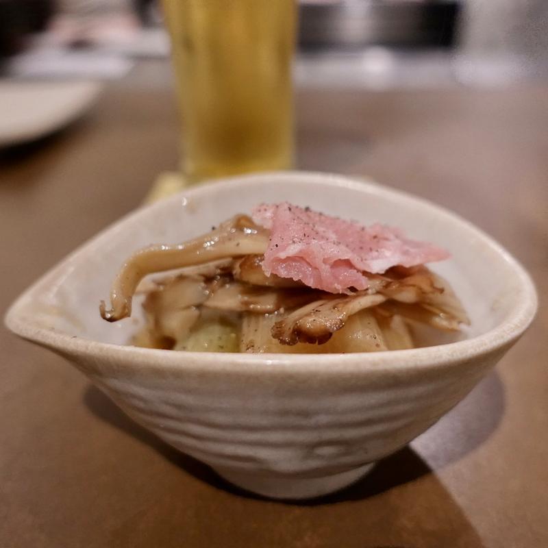 長ネギきのこ(焼鳥 我妻)