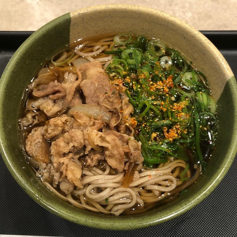 肉そば(松屋 京葉市川PA下り線店)