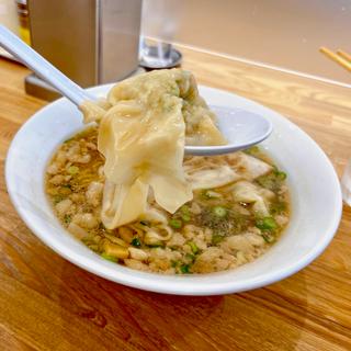 ワンタン麺(中華そば 朱)