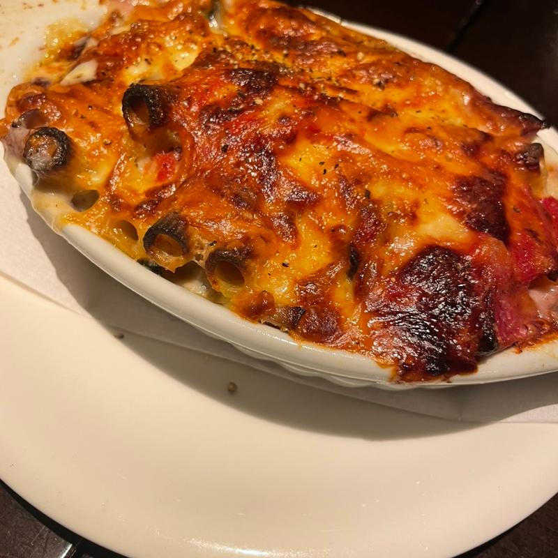 牡蠣とエビのグラタン(Wine 厨房 tamaya-ohyama （ワインチュウボウ タマヤオオヤマ）)