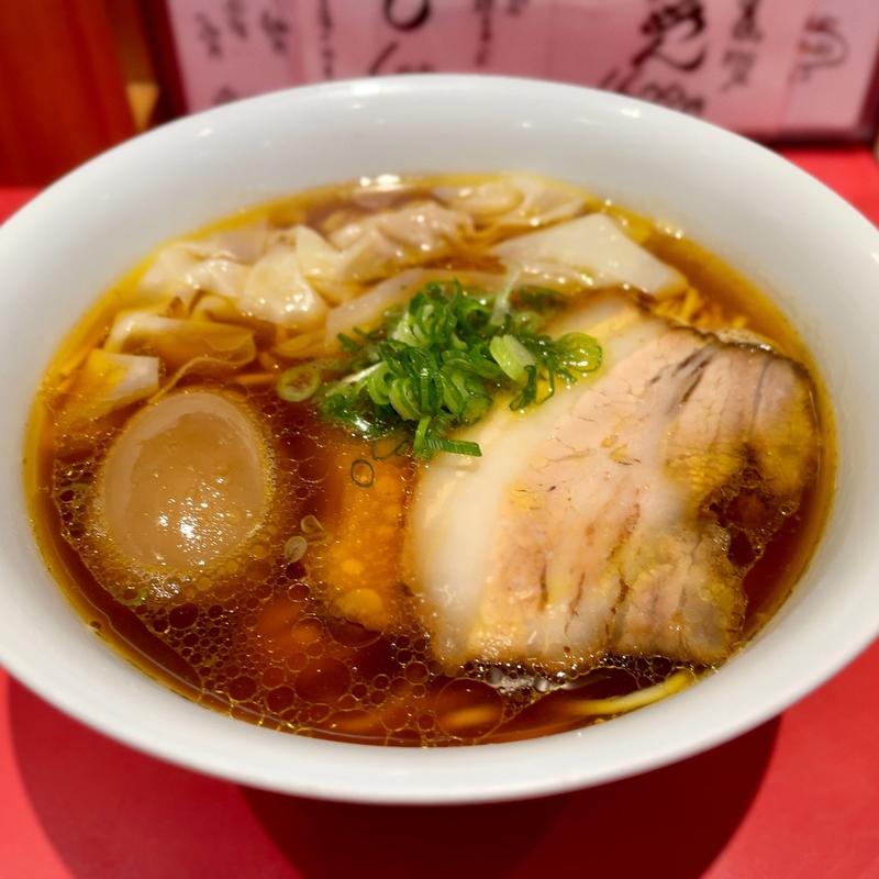 軍鶏ワンタンめん(カドヤ食堂 本店 （かどやしょくどう）)