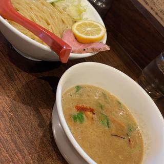 牡蠣つけ麺(らーめん也)