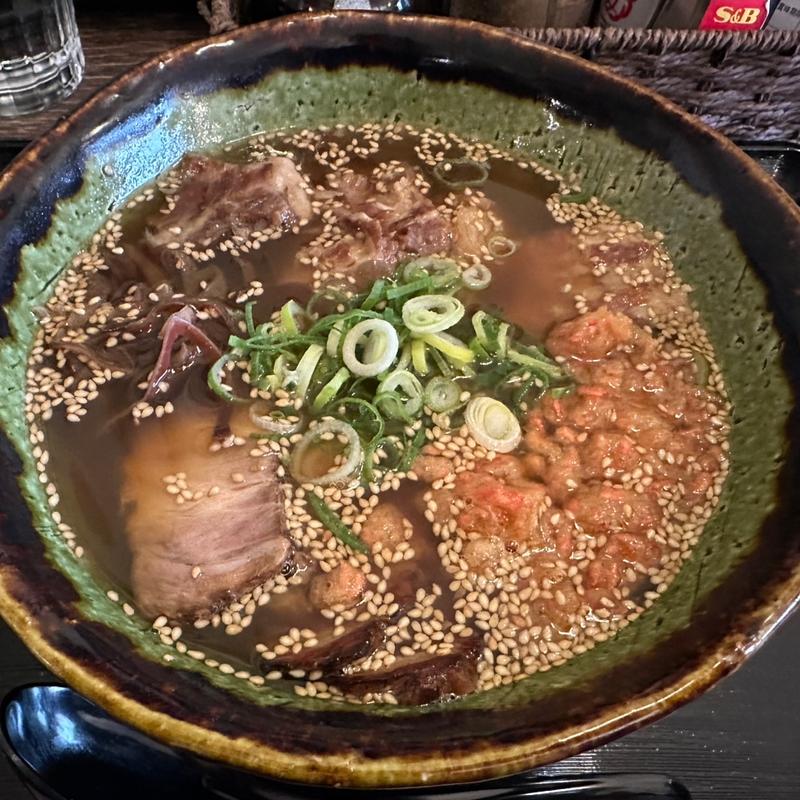 肉そば(島食堂 ゆいたば)