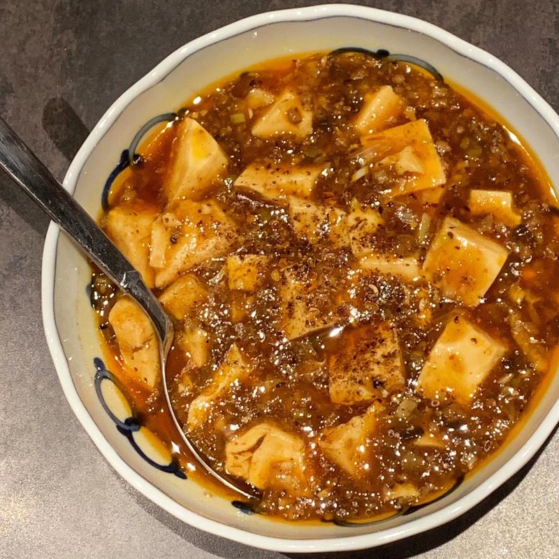 麻婆豆腐(炭火と中華 九尾)
