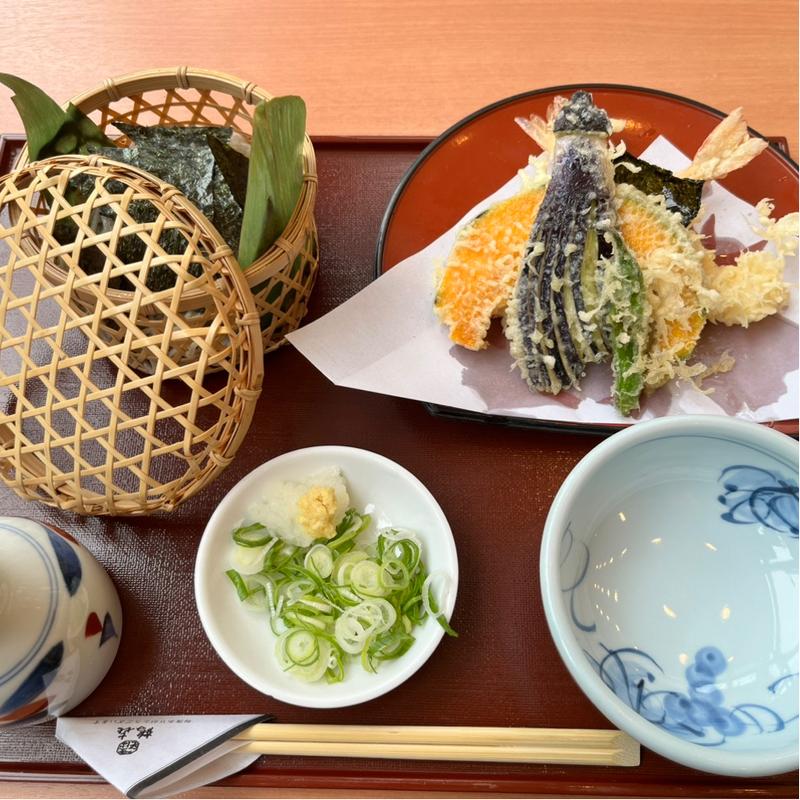 天ざる(ごまそば鶴㐂 末広店)