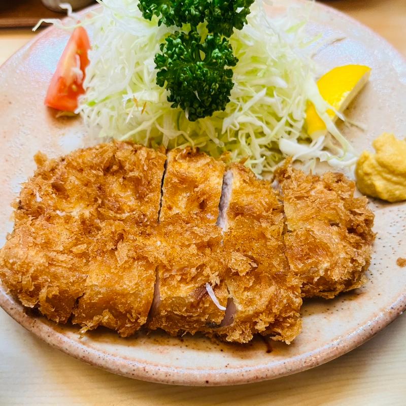 ろーすかつ定食(とんかつ おかむら)