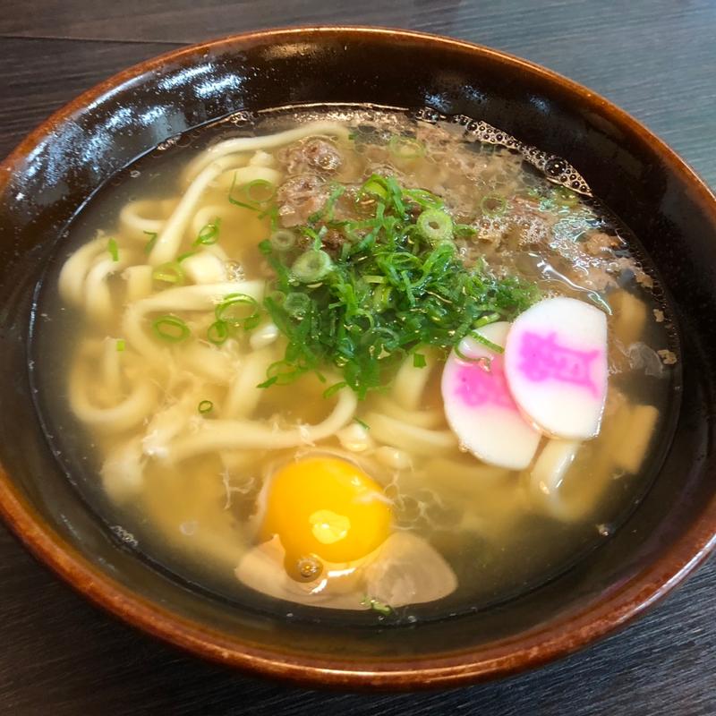 肉玉うどん(資さんうどん 苅田店)