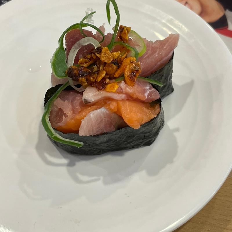 海鮮まかないラー油(かっぱ寿司 長岡インター店)