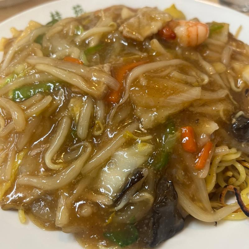 あんかけ焼きそば(中華食堂 桂苑)