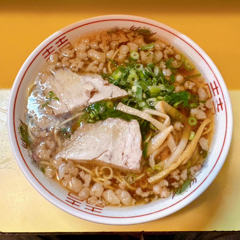 中華そば(並)(中華そば つたふじ 本店)