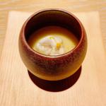 真鱈白子の茶碗蒸し(現代山里料理 ZEN HOUSE)