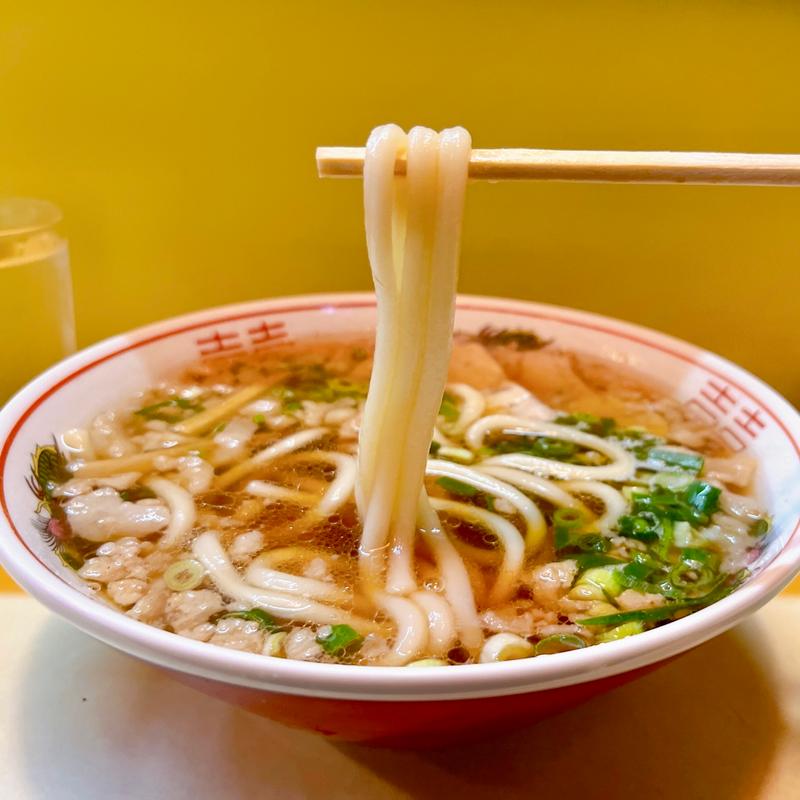 中華うどん(並)(中華そば つたふじ 本店)