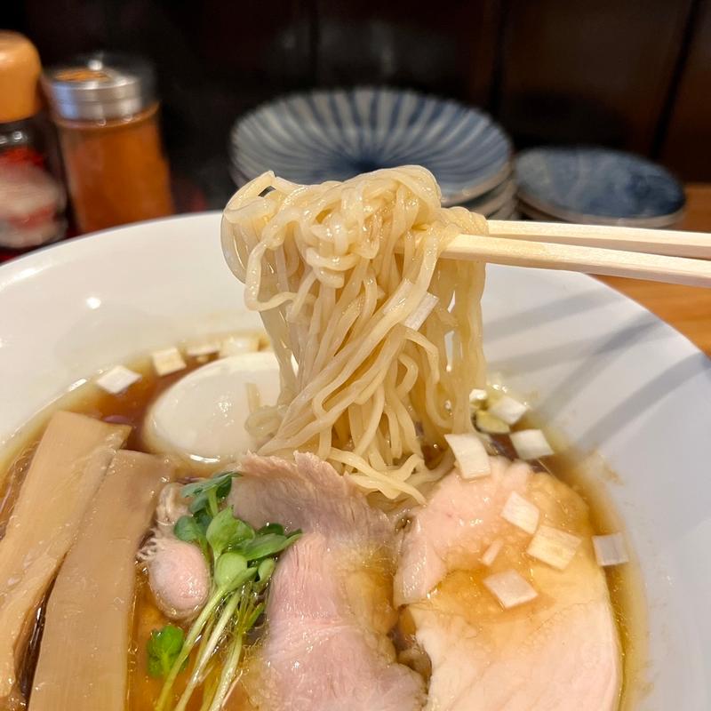 特製 鶏と牡蠣の醤油ラーメン(鶏屋 香車)