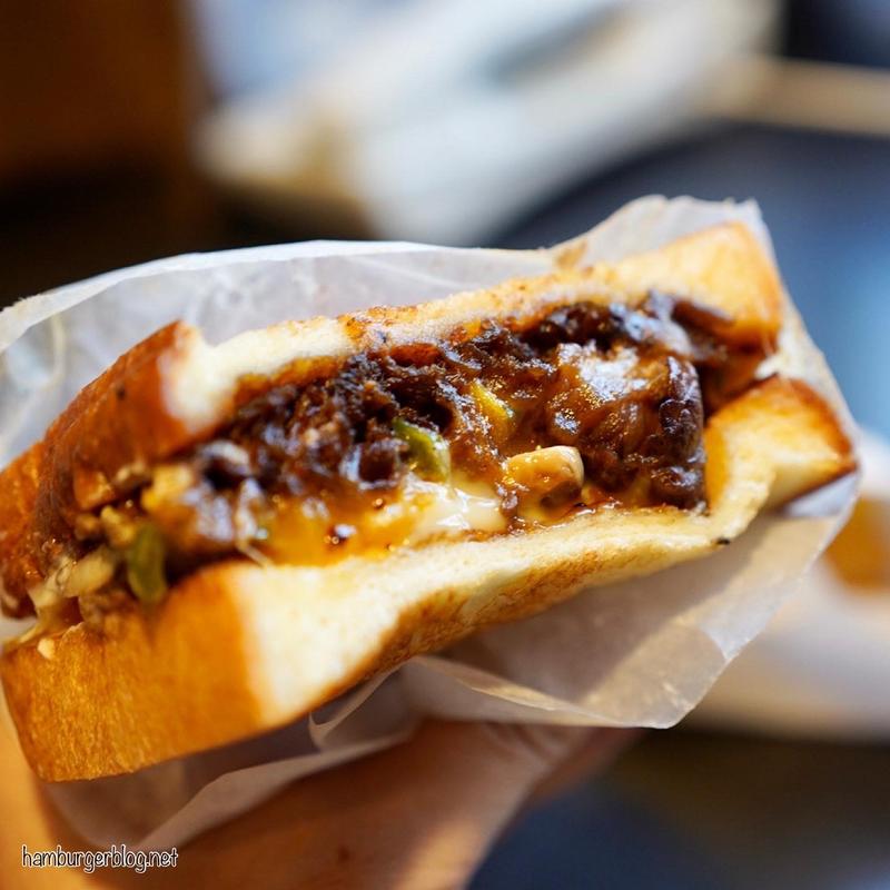 フィリーチーズステーキサンド(HEAP BURGER STAND)