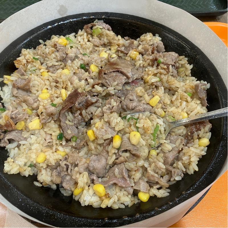 お肉たっぷりビーフペッパーライス　(ペッパーランチ 千住ミルディス店)