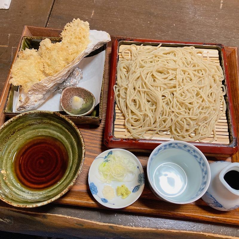 牡蠣天せいろ(蕎麦処 みかわ )