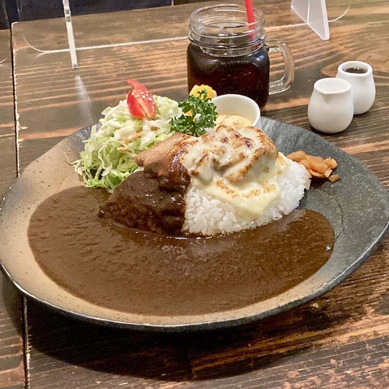 とんちーカレープレート(café 婆沙羅うさぎ堂)