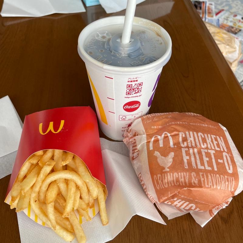 チキンフィレオセット(マクドナルド 池下店)