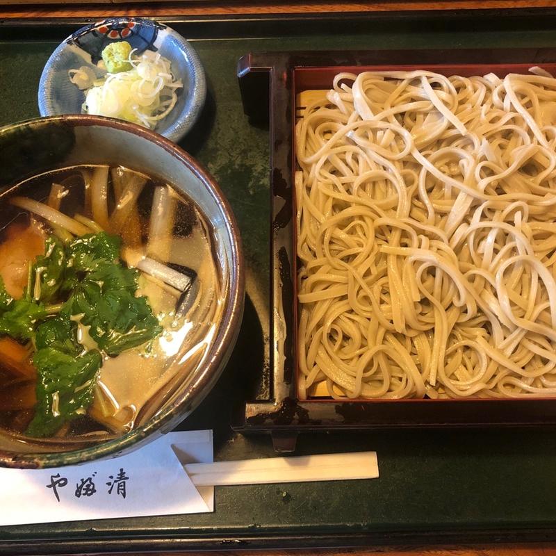 鴨せいろ(やぶ清)