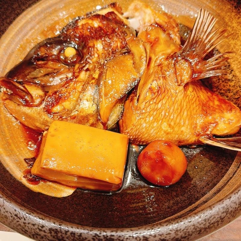 鯛のあらだき(創作個室居酒屋すぎうら 京都駅前七条店 )