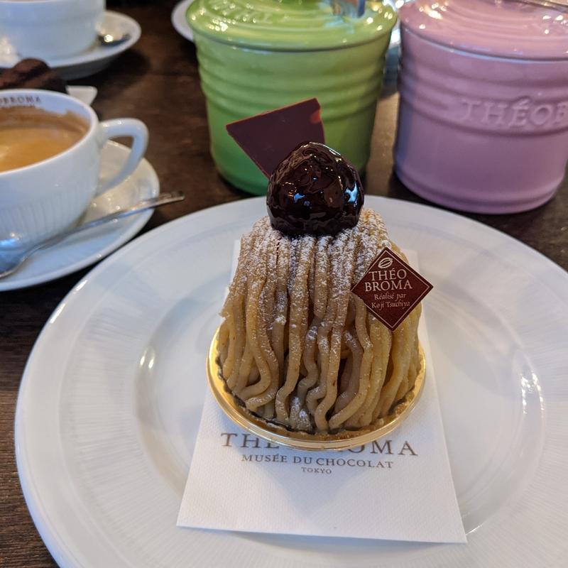 モンブラン(ジェラテリア テオブロマ神楽坂店)