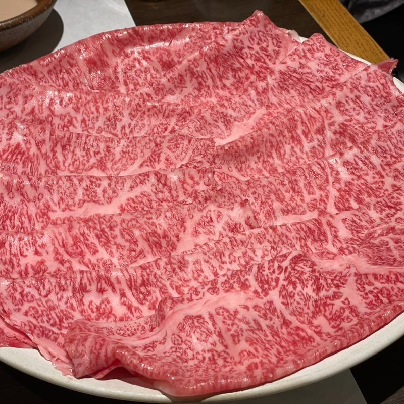 松阪牛しゃぶしゃぶ(木曽路 港北ニュータウン店)