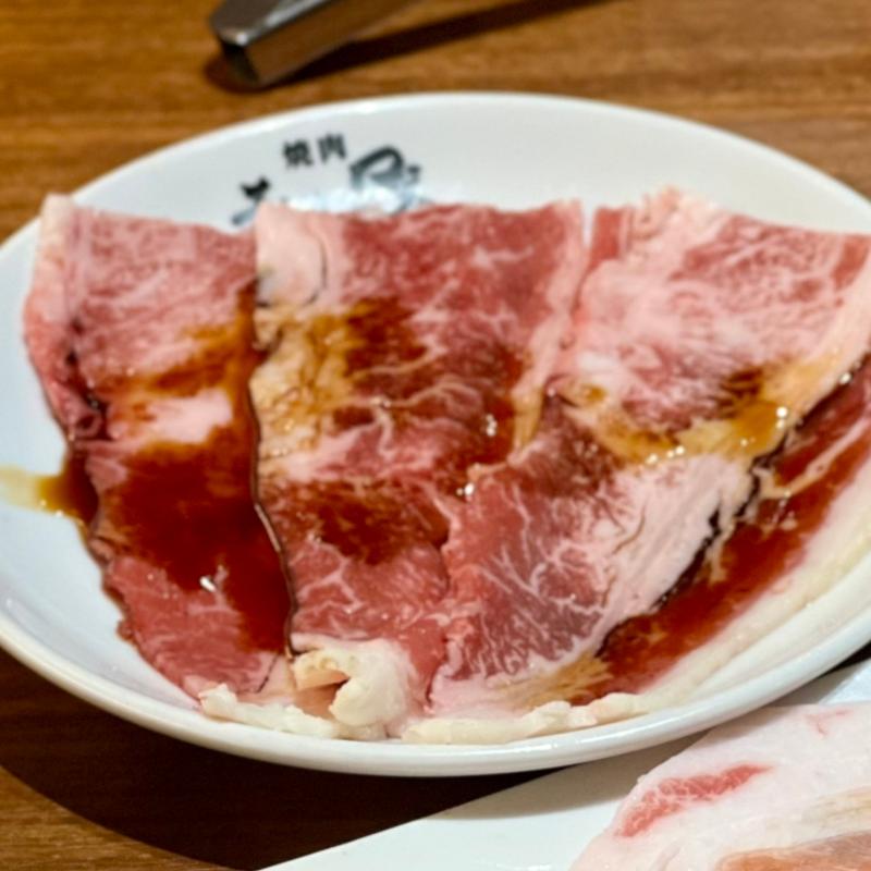 炙りカルビ（タレ）(焼肉の和民 国分寺南口店)