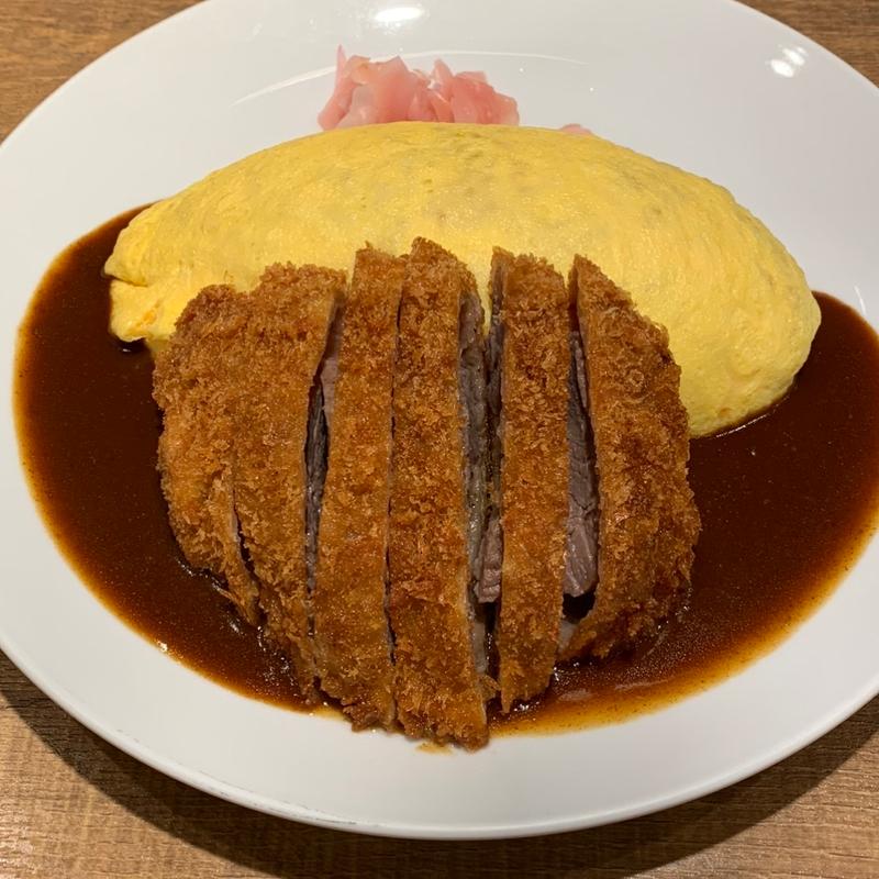 デミカツオムライス(北極星 エキマルシェ新大阪店)