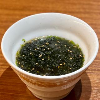 韓国海苔スープ(焼肉の和民 国分寺南口店)