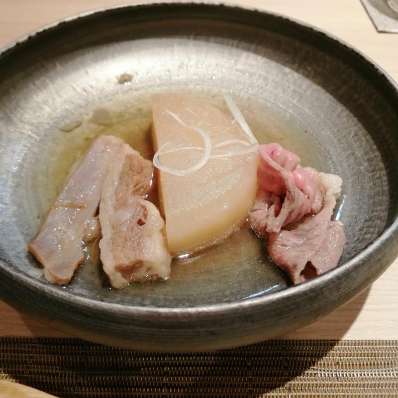 和牛と源助大根のおでん(喰心-meat Dining- （クウシン）)