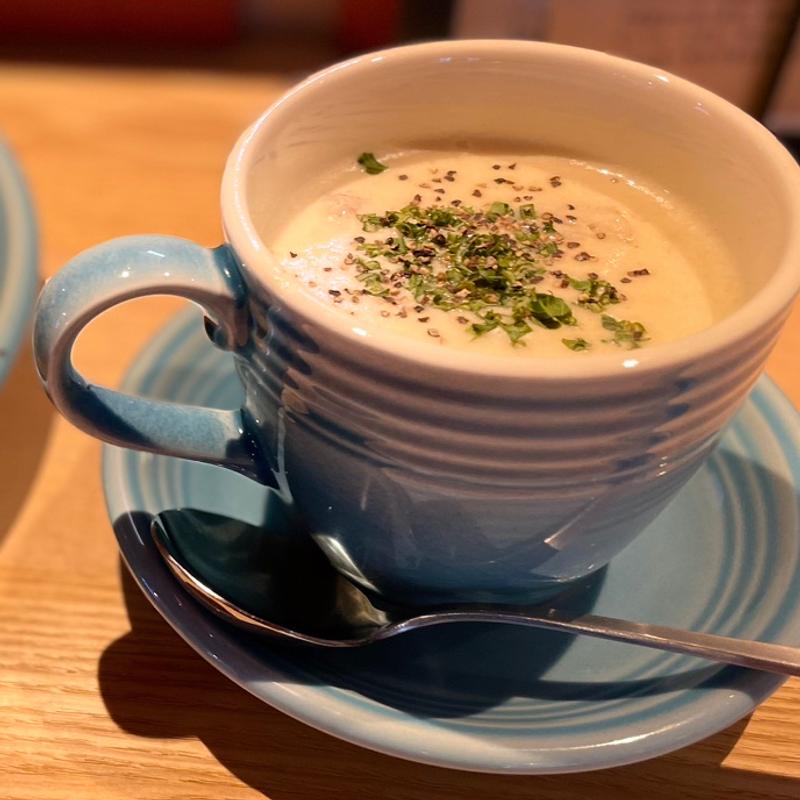 クラムチャウダー(Louis Hamburger Restaurant ルイス ハンバーガーレストラン)