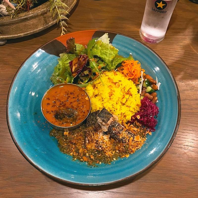 あいがけカレーW(GOOD LUCK CURRY)