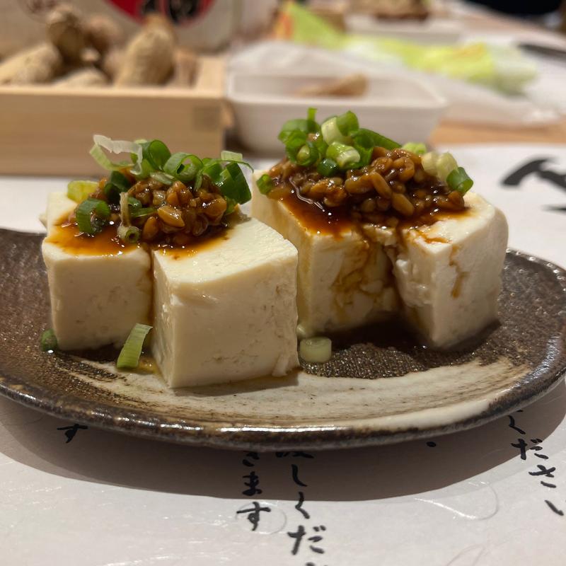 山梨忍野八海豆腐　醤油麹添え(KISSYO SELECT 東京豊洲店)