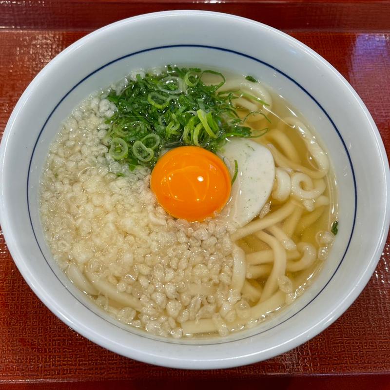 月見うどん(なか卯 勝どき一丁目店)