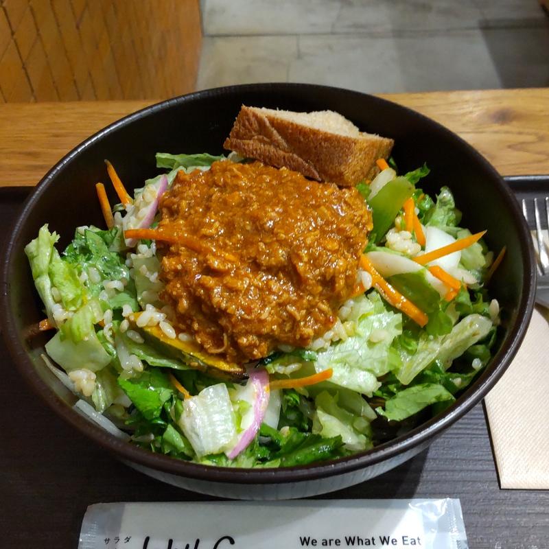 スマイルボールとビビンパのサラダ（Lサイズ）(Withgreen新宿三丁目店)