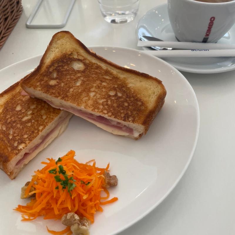 クロックムッシュ(カフェ ブォナ ジョルナータ)