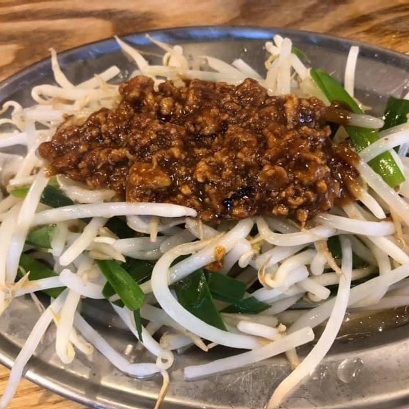 肉味噌もやし(餃子ノ酒場 太陽 ホエール 横浜駅前店)