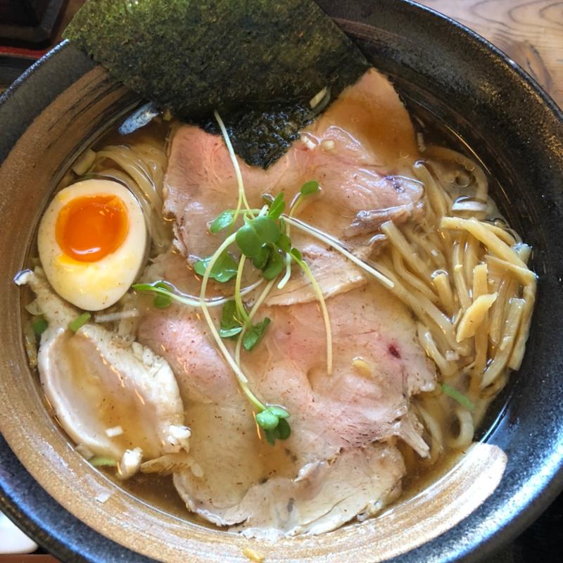醤油ラーメン(和風らーめん 凪)