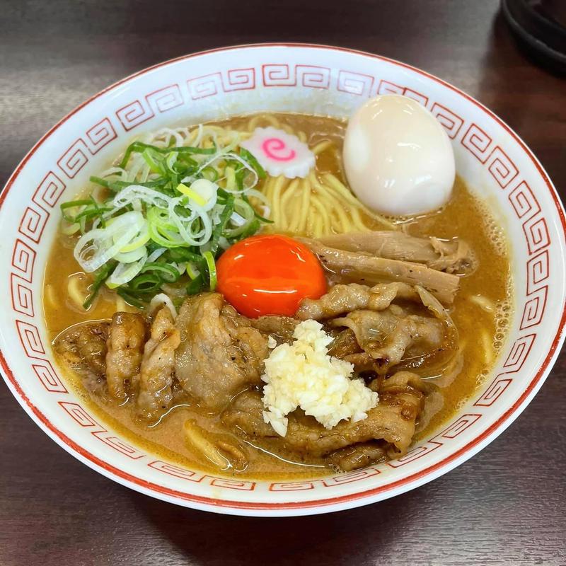 味噌肉玉そば(元祖 肉玉そば越智)