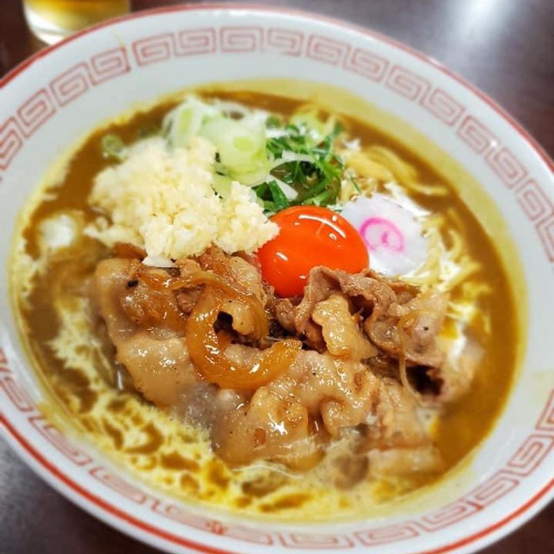 カレー肉玉そば(元祖 肉玉そば越智)