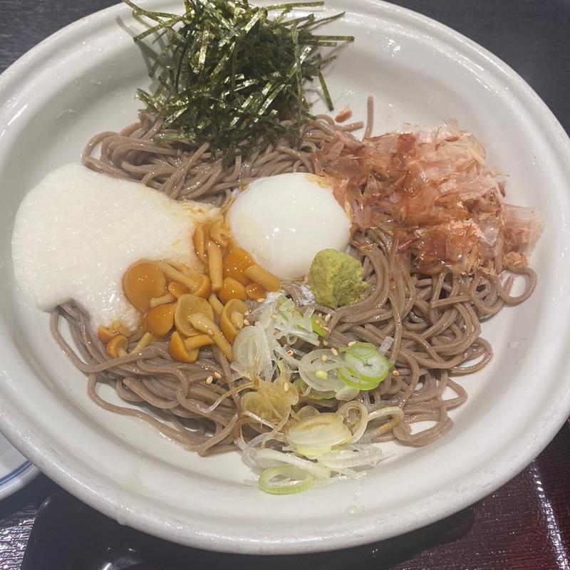 選べる3種の具材そば(信州そば処 そじ坊 広島廿日市ゆめタウン店)