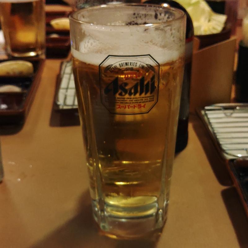 生ビール(串かつ袋屋)