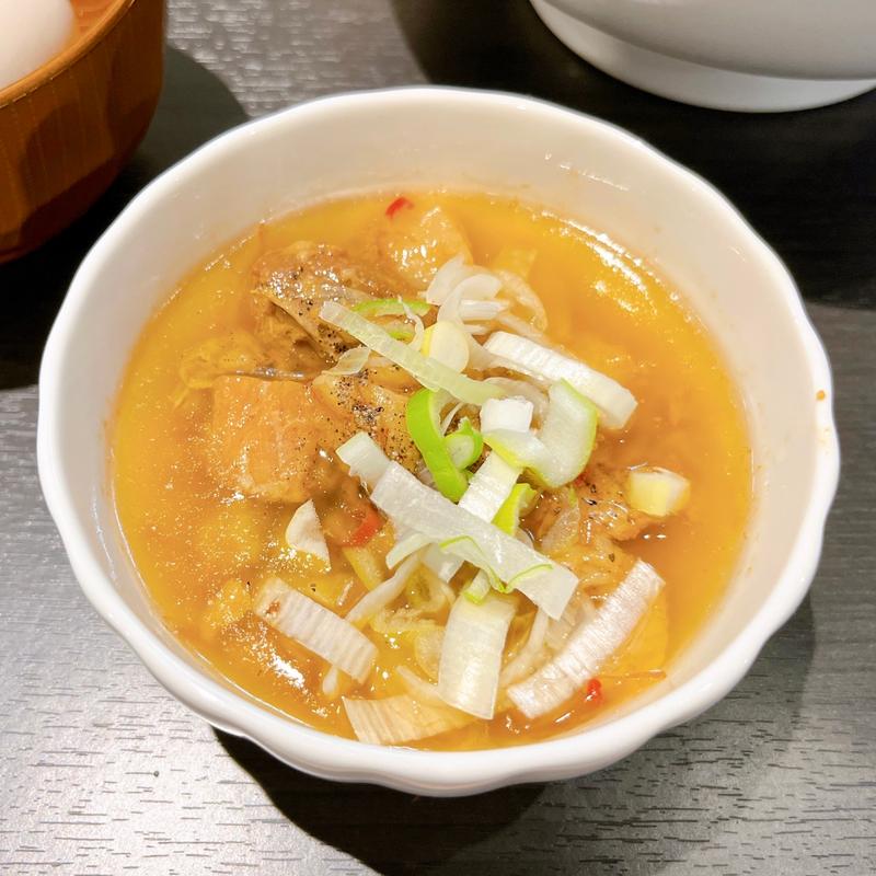 肉カス脂(別皿提供)(ちばから蒲田店)