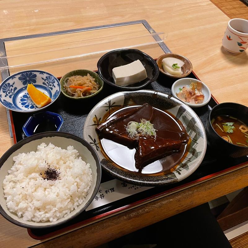 鯖味噌定食(冨士屋本店 （富士屋 ふじやほんてん）)