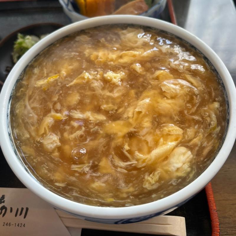 けいらんうどん(ふか川)