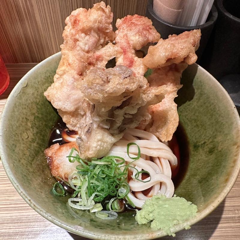 とり天ぶっかけ(本町製麺所 本店 )