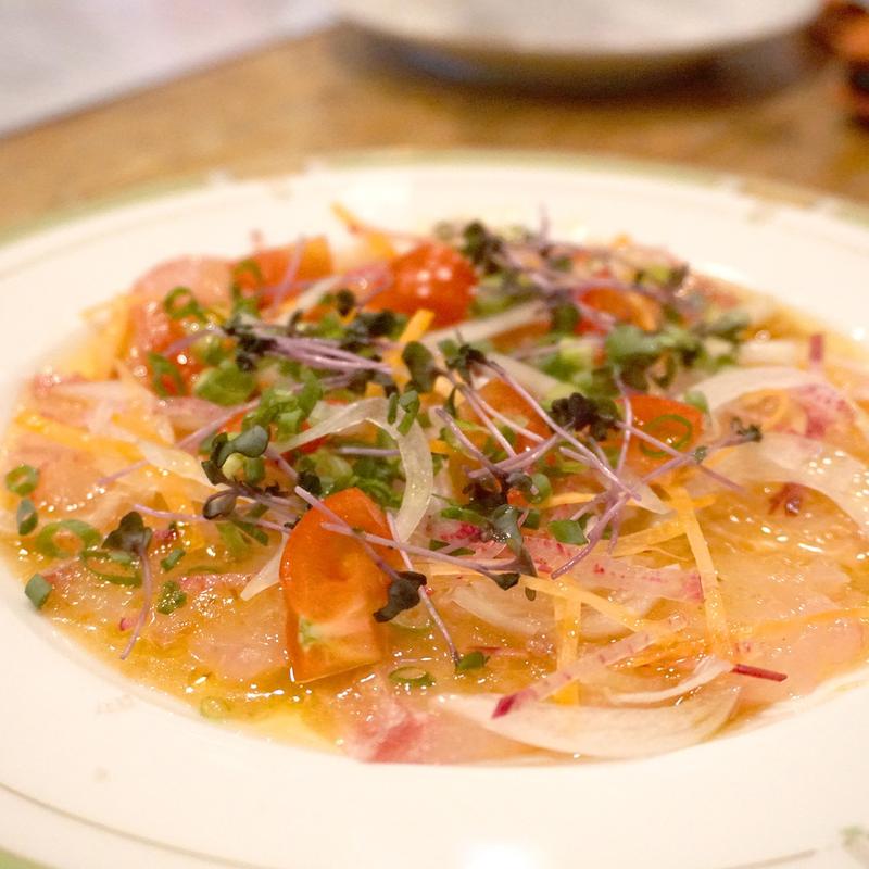 鮮魚のカルパッチョ(TERUNO)